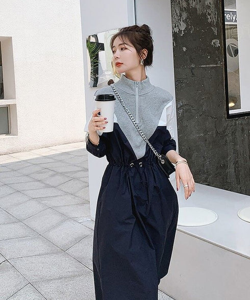 Drawstring Dress